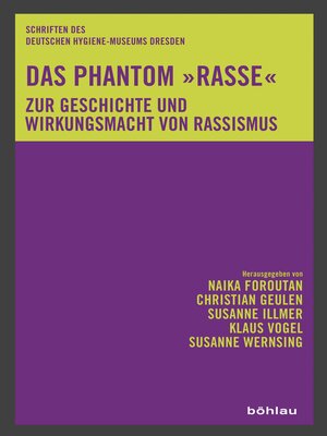 cover image of Das Phantom »Rasse«